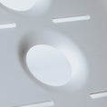 Load image into Gallery viewer, Gray aluminum mount plate with large central circular cutout and elongated slots on sides.
