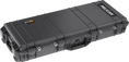 Load image into Gallery viewer, Black XL Pelican Protector 1700 long hard case with reinforced corners and metal latches.
