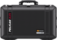Load image into Gallery viewer, Large black Pelican Air 1555 protective hard case with handle and red and white logo text.
